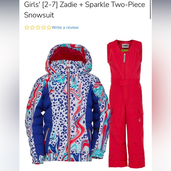 Winter snowsuit Spyder - Picture 1 of 3